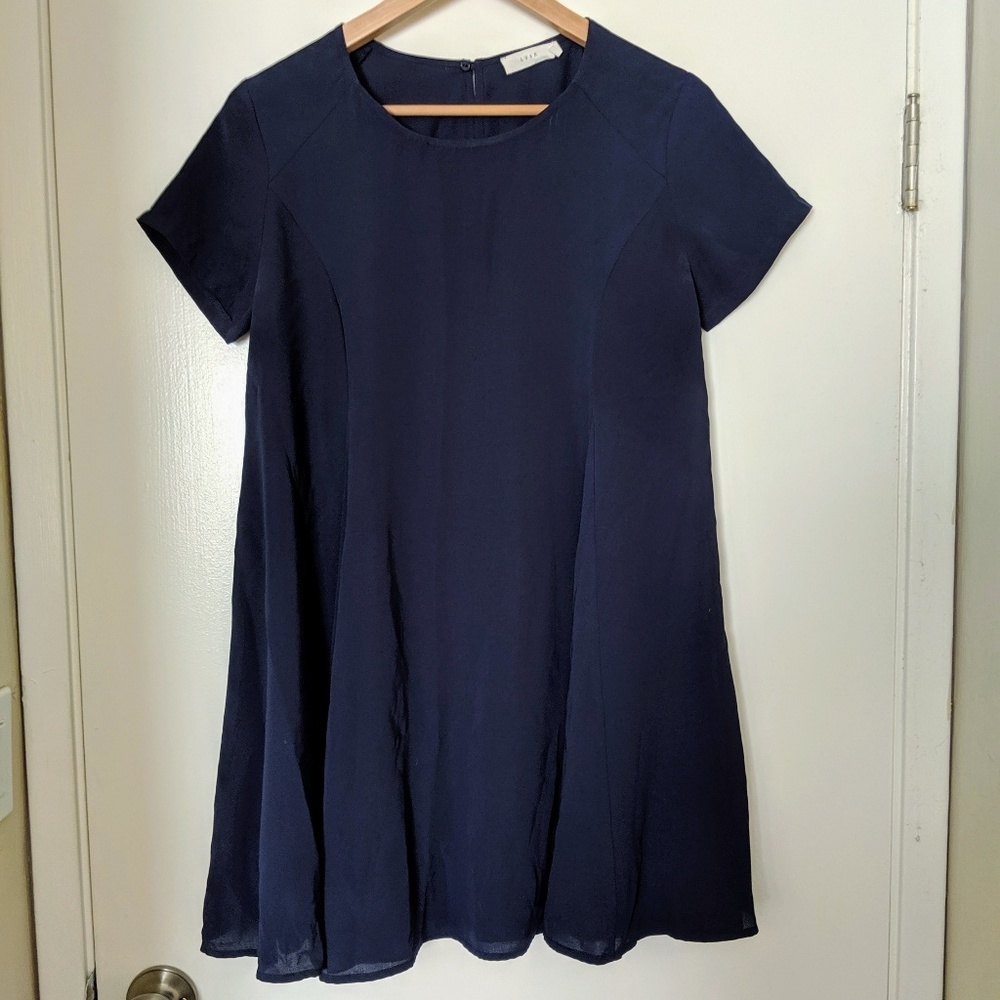 Navy mini-dress